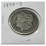 1879-S MORGAN SILVER DOLLAR
