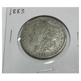 1883 MORGAN SILVER DOLLAR