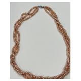 PINK FRESHWATER PEARL NECKLACE
