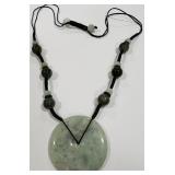 NATURAL GREEN JADE NECKLACE