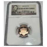 2014 1C PF69 RD ULTRA CAMEO