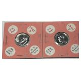 1960-1961P SILVER PROOF DIMES