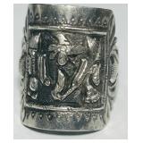 STERLING SILVER RING 5.70GRS