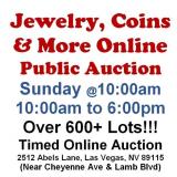 WELCOME TO OUR SUN. @10am ONLINE PUBLIC AUCTION