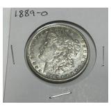 1889-O MORGAN SILVER DOLLAR