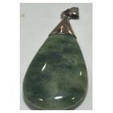 10KT GOLD GEMSTONE PENDANT
