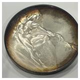 STERLING SILVER THE CREATION OF ADAM 41.10GRS