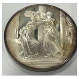 STERLING SILVER JUDITH & HOLOFERNES 41.80GRS