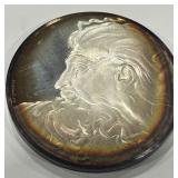 STERLING SILVER THE HEAD OF GOD 40.60GRS
