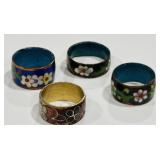 CLOISONNE RINGS SIZE 7/8