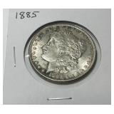 1885 MORGAN SILVER DOLLAR