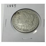 1883 MORGAN SILVER DOLLAR