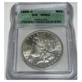 1898-O MORGAN SILVER DOLLAR MS63