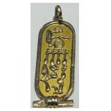 18KT GOLD PENDANT 4.80GRS