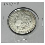 1883-S MORGAN SILVER DOLLAR