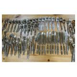 VINTAGE THAI FULL FLATWARE SET 210 PIECES