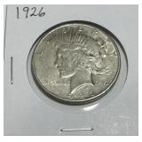 1926 PEACE SILVER DOLLAR