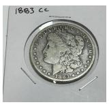 1883 CARSON CITY MORGAN SILVER DOLLAR