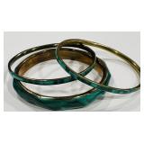 MALACHITE BANGLES
