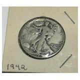 1948 WALKING SIBERT SILVER HALF DOLLAR