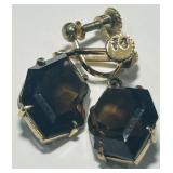 18KT GOLD GEMSTONE EARRINGS 5.50GRS