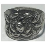 STERLING SILVER RING 6.00GRS