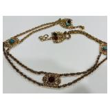 VINTAGE BELT WTH CABOCHONS