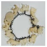 VINTAGE ANIMAL CHARM BRACELET