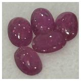 2.82CT CABOCHON RUBY GEMSTONES