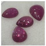 2.50CT CABOCHON RUBY GEMSTONES