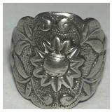 STERLING SILVER RING 4.40GRS