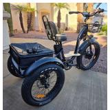 J2 - FAT-TIRE FOLDING ELECTRIC TRICYCLE