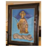 J2 - SALVADOR DALI PRINT FRAMED (L29)