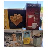 J2 - BLOCK SET, BLENDER, COFFEE MAKER, AIR POPPER