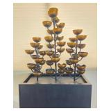 J2 - CASCADING CUP FOUNTAIN 40"T (L27)