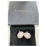 ROSS SIMONS PEARL EARRINGS