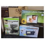 J2 - CLOCK KIT, PHOTO FRAME, INFLATOR, DYNAMO (G4)