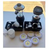 J2 - LANTERNS, LED PUCK LIGHTS (G22)