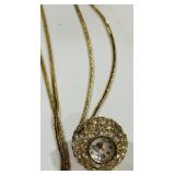 VINTAGE PENDANT WATCH NECKLACE