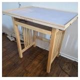 J2 - ADJUSTABLE WOODEN DRAFTING/ ART TABLE (L45)
