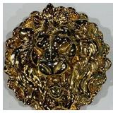 VINTAGE ANNE KLEIN LION BROOCH