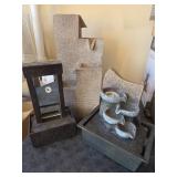 J2 - THREE TABLE-TOP FOUNTAINS (G16)