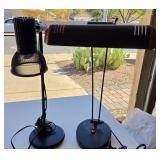 J2 - LOT OF TWO DESK LAMPS (G20)