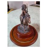 J2 - DANBURY MINT INDIAN HEAD PENNY SCULPTURE