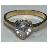 STERLING SILVER SIZE 8 RING 2.20GRS