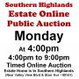 Mon.@4pm - Southern Highlands Estate Online Auction 10/12