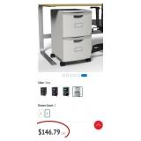 M - TWO HOME OFFICE FILE CABINETS (M12)