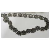 SILVER-TONE  ANTIQUE BELT