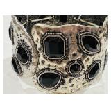 WIDE METALLIC BRACELET