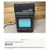502 - MEGA WATCHMAN & SONY AM/FM RADIO